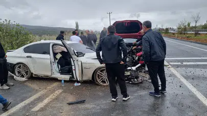 Konya'da kaza : 4 kişi yaralandı