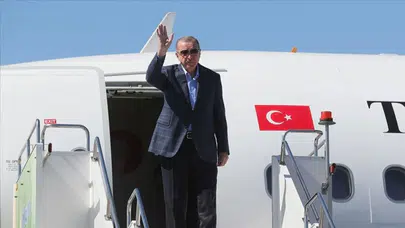 Cumhurbaşkanı Erdoğan kritik zirveler için Kazakistan'a gitti