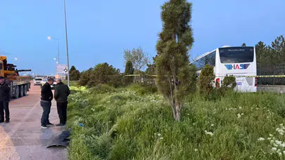 Konya'da yolcu otobüsü kazası : Çok sayıda yaralı var
