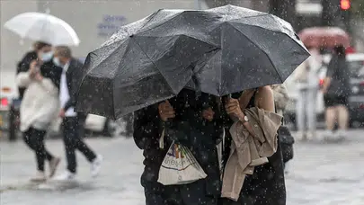 Meteoroloji sağanak yağışın vuracağı 10 ili açıkladı