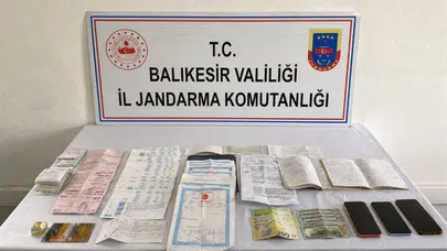Balıkesir'de suç örgütü operasyonu : Örgüt lideri dahil 16 gözaltı