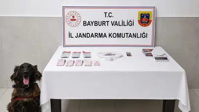 İstanbul’dan Bayburt’a uyuşturucu getiren 3 şüpheli operasyonla yakalandı
