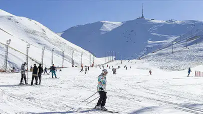 Erzurum Palandöken'de kayak sezonu bitti