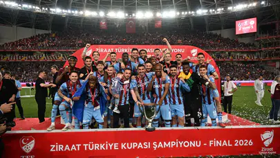 Ziraat Türkiye Kupası'nın sahibi Trabzonspor oldu