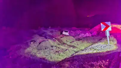 Bingöl'de otomobilin şarampole girmesi sonucu 8 kişi yaralandı