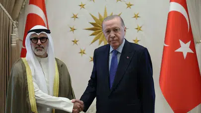Cumhurbaşkanı Erdoğan, Kuveyt Dışişleri Bakanı Sabah'ı kabul etti