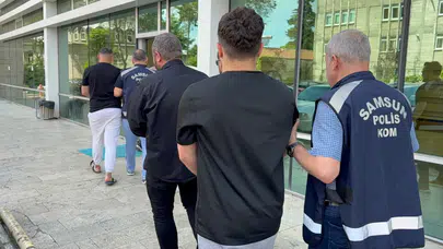 Samsun'da tefecilik ve dolandırıcılık operasyonu : 4 kişi adliyeye sevk edildi