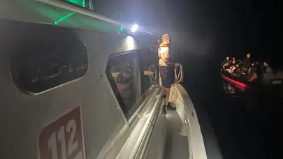 Bodrum açıklarında 26 düzensiz göçmen kurtarıldı