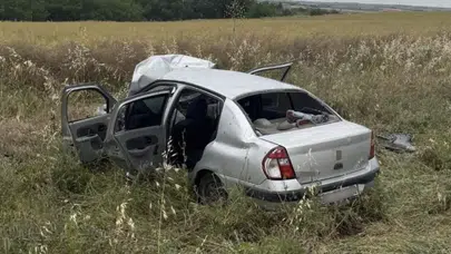 Edirne'de trafik kazası : 4 kişi yaralandı