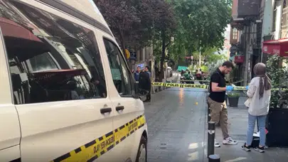 Beyoğlu'nda silahlı saldırı : Bir şahıs yaralandı