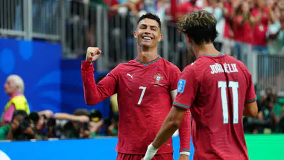 Portekiz, Dünya Kupası'nda Özbekistan'ı gol yağmuruna tuttu