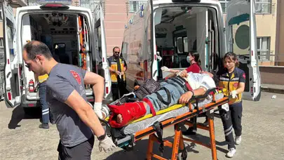 Çorlu'da otomobile arkadan çarpan motosikletli yaralandı