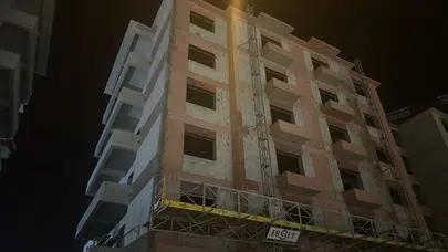 Hatay'da inşaatın 6'ncı katından düşen işçi hayatını kaybetti
