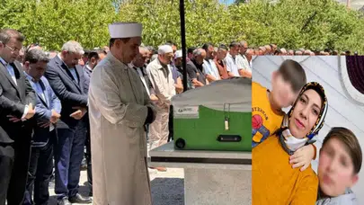 Niğde'de sele kapılan 3 çocuk annesi kadın son yolculuğuna uğurlandı
