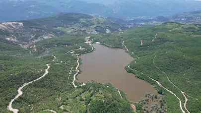 Tokat Zinav Gölü görenleri büyülüyor