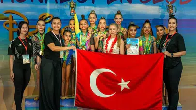 Beşiktaşlı jimnastikçilerden Bakü'de 29 madalya