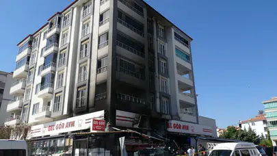 Malatya'da AVM'de yangın : İş yerinde büyük hasar oluştu
