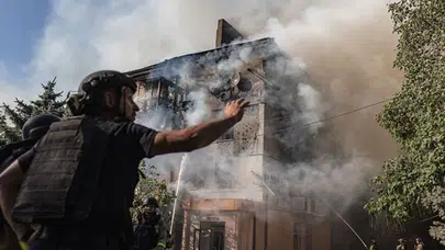 Ukrayna Rusya'yı İHA bombardımanına tuttu