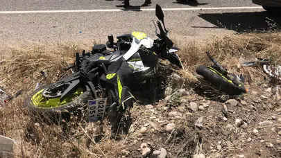 Adıyaman Besni'de kaza : Motosiklet sürücüsü hayatını kaybetti