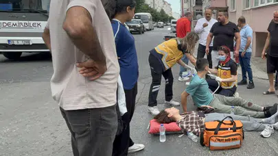 Tekirdağ'da ATV ile motosiklet çarpıştı : 2 kişi yaralandı