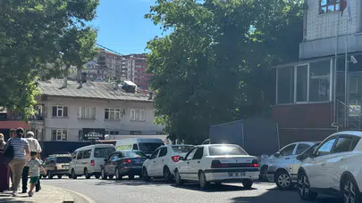 Zonguldak'ta yoğun trafik : Sürücüler isyan etti