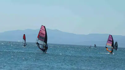 Balıkesir'de Windsurf Ligi heyecanı başladı