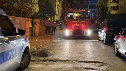 Kayseri'de ev yangını : 2'si çocuk 4 kişi dumandan etkilendi