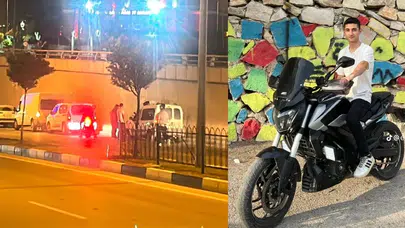 Hatay'da feci kaza : 18 yaşındaki motosiklet sürücüsü hayatını kaybetti