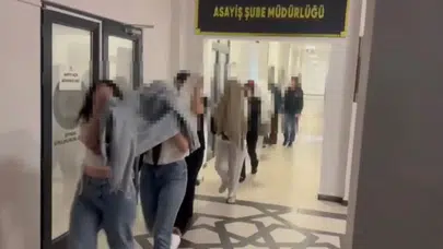 Kocaeli merkezli 4 ilde fuhuş operasyonu : Çetenin çetelesi ajandadan çıktı