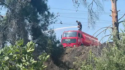 Antalya'da iki orman yangını birden : Ekipler seferber oldu