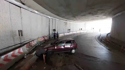 Konya'da zincirleme kaza : 1'i ağır 7 kişi yaralandı