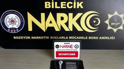 Bilecik'te uyuşturucu operasyonu : Bir kişi gözaltına alındı