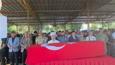 Şırnak'ta kalp krizi geçirip şehit olan uzman çavuş defnedildi