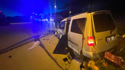 Kayseri'de feci kaza : 21 yaşındaki genç öldü, 6 kişi yaralandı