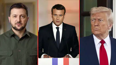 Zelensky, Trump ve Macron ile telefonda görüştü