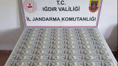 Iğdır’da sahte dolar operasyonu : 100 adet 100’lük banknot ele geçirildi