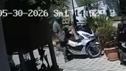 Muğla’da motosiklet hırsızlığı : Kendi motoruymuş gibi binip gitti