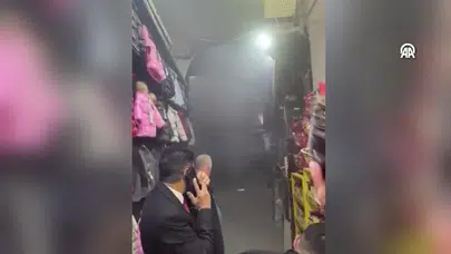 Tarihi Kapalıçarşı'da yangın