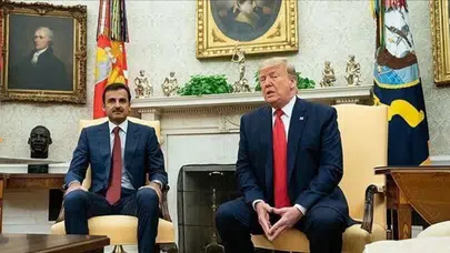 Katar Emiri Al Sani, Trump ile telefonda görüştü