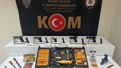 Elazığ'da silah ticaretine darbe : 1 şüpheli tutuklandı