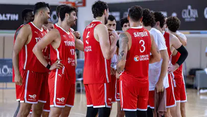 A Milli Erkek Basketbol Takımı'nın Antalya kampı sona erdi