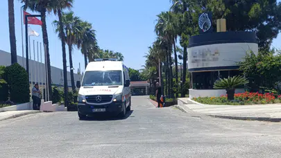 Manavgat'ta otelde klor gazı sızıntısı