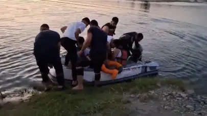 Batman'da su seviyesinin yükselmesi nedeniyle adacıkta mahsur kalan 5 kişi kurtarıldı