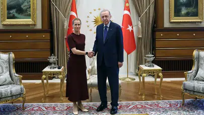 Cumhurbaşkanı Erdoğan AB Komisyonu heyetini kabul etti