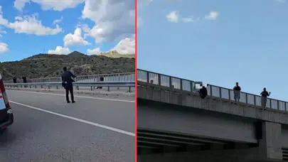Kayseri'de intihar girişimi kaymakamın müdahalesiyle engellendi
