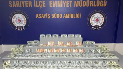 Sarıyer'de AVM'de sahte döviz alarmı : 1 milyon liralık sahte dolarla yakalandı