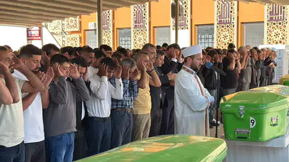 Sivas'ta kazada ölen karı koca toprağa verildi