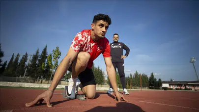 Aydınlı milli atlet Koray Uygun, Türkiye şampiyonu oldu