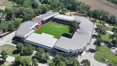 Sarayiçi Er Meydanı'nda Kırkpınar hazırlıkları devam ediyor