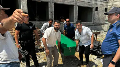 Mersin'de bir işçi inşaatın en üst katından düşüp hayatını kaybetti